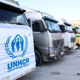 Le mécanisme permet d'acheminer depuis la Turquie, sans autorisation de Damas, nourriture, eau ou médicaments aux habitants du nord-ouest de la Syrie (archives).
